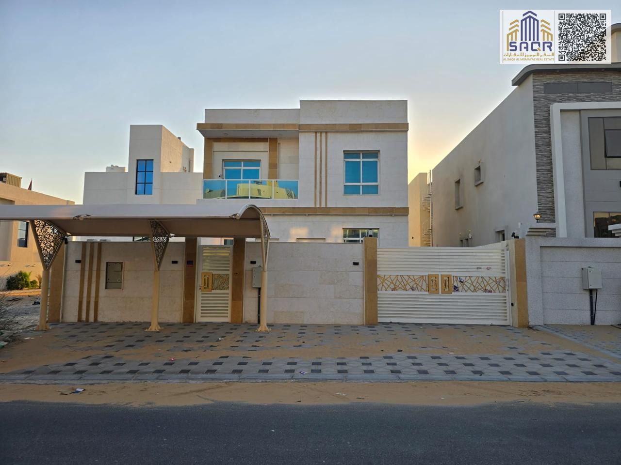 A golden opportunity to own a villa including water, electricity, and air conditioning.