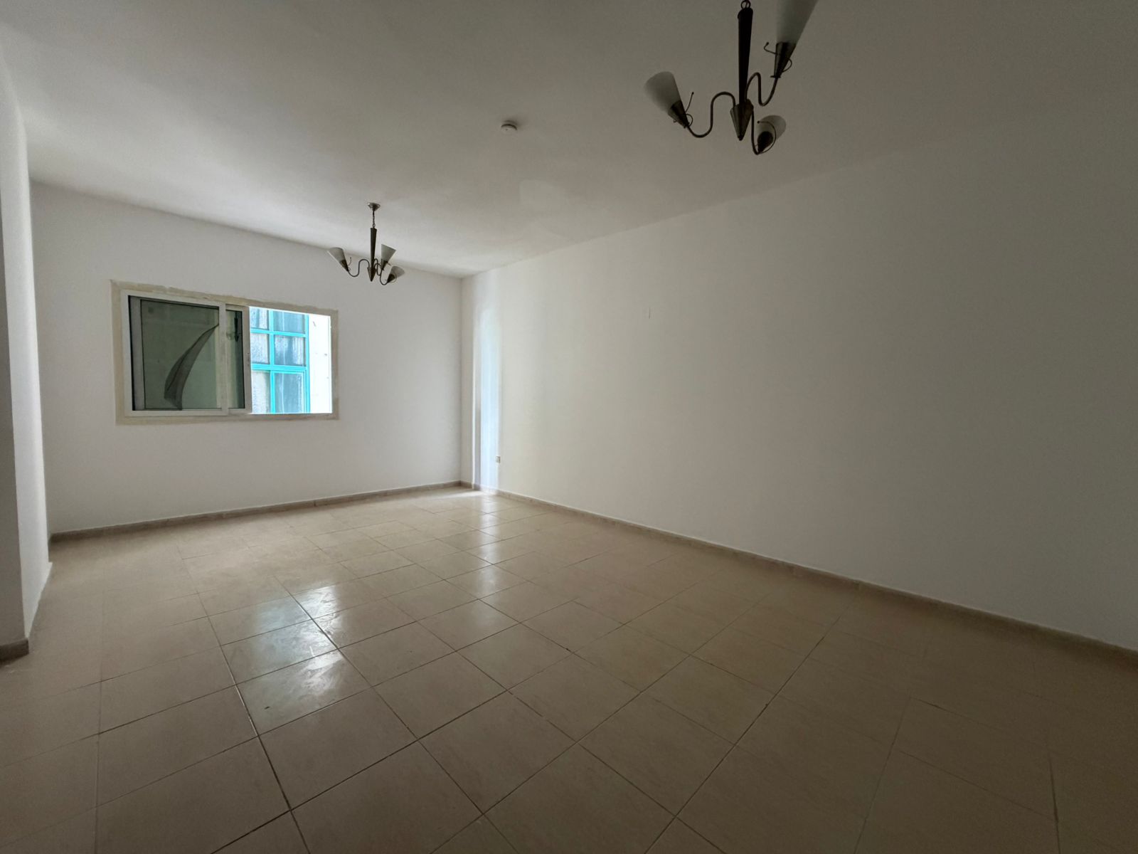 "Amazing price | 2BR + living room with balcony | Al Khan near Dubai exit | Close to all services | Family tower, very clean | AC & central gas
