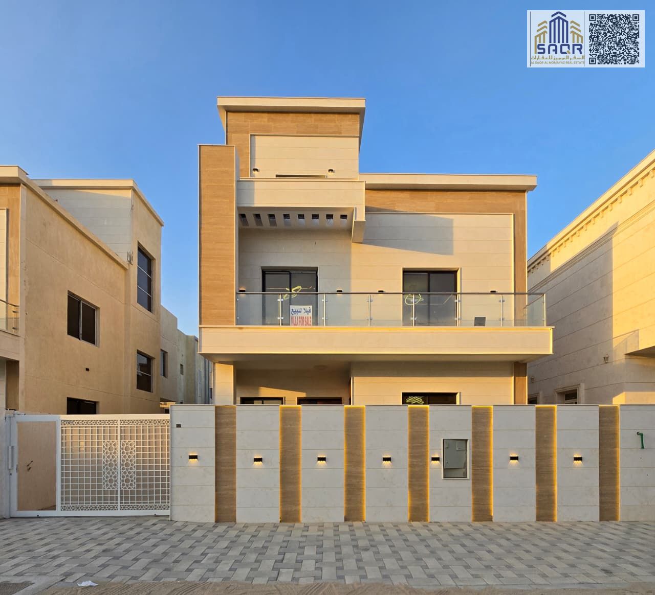 An excellent opportunity to own a luxury villa in the Al Yasmin area