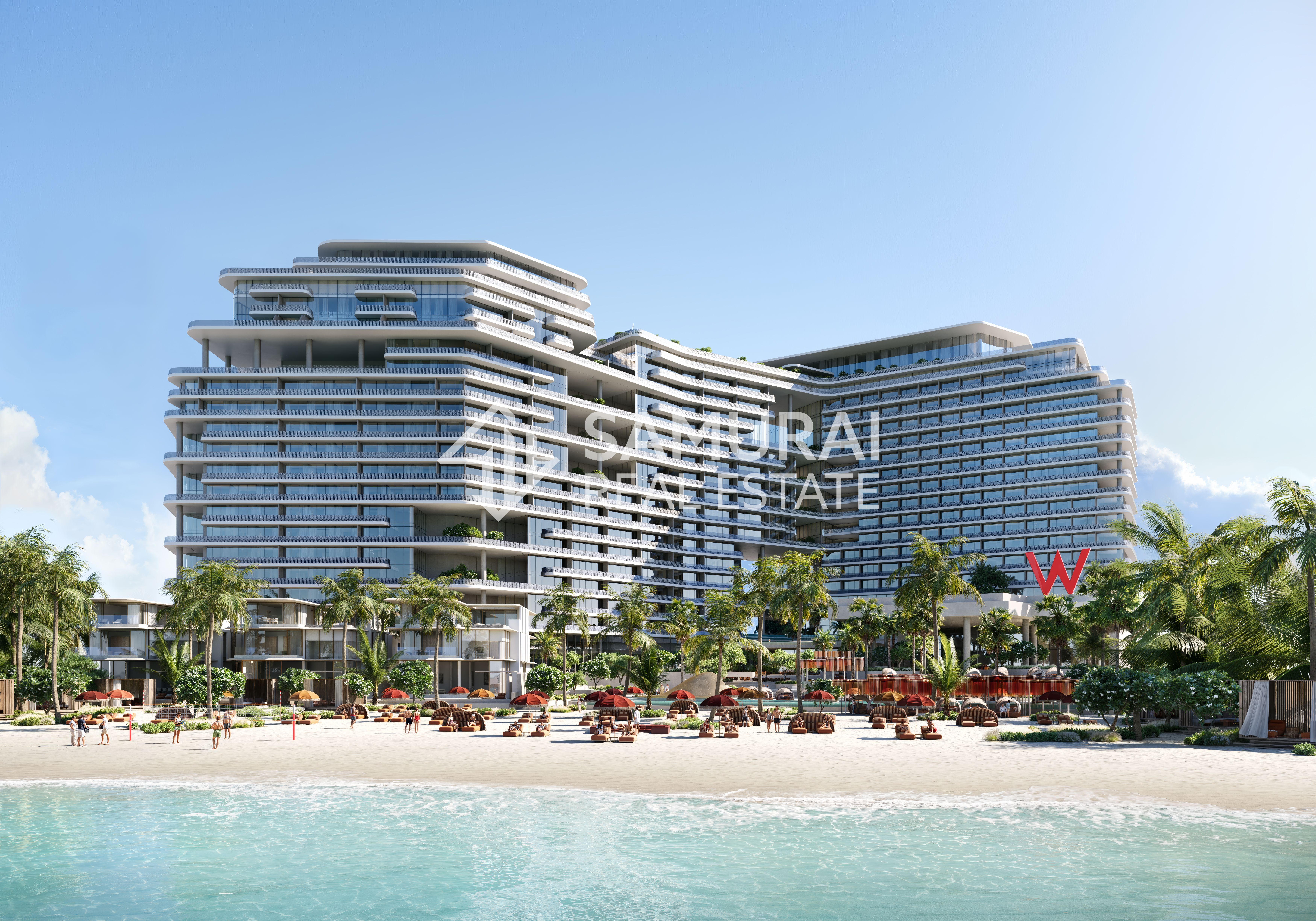 Direct Beach Access | Hight Floor | Furnished