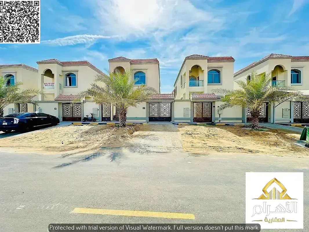 Classic Villa for Sale in Al Helio Area – Ajman | Prime, Quiet Residential Location An elegant villa with a sophisticated, classic design, located in
