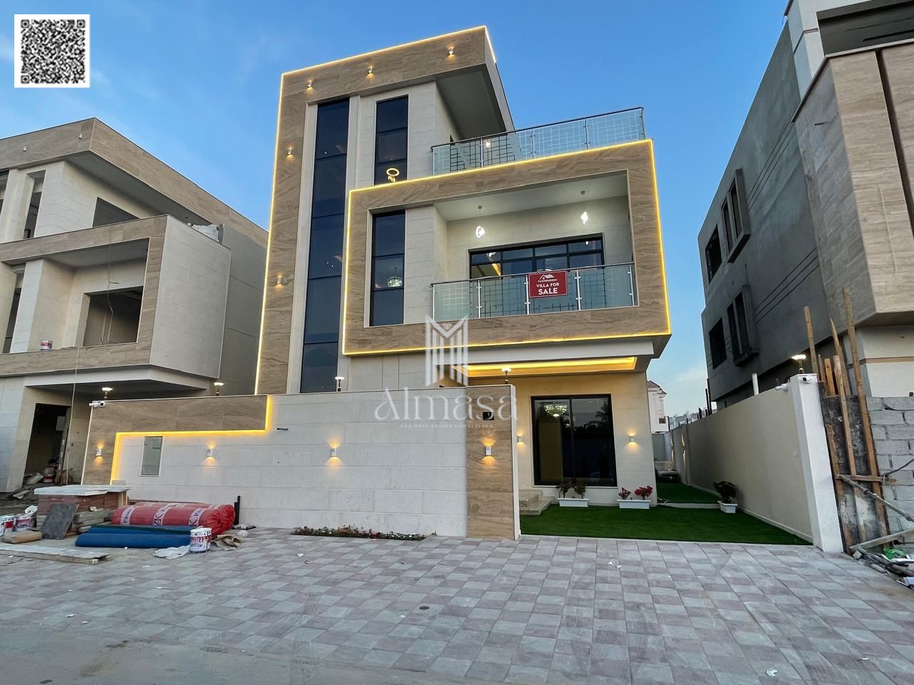 For sale: High-end villa opposite Jasmine Park, Ajman