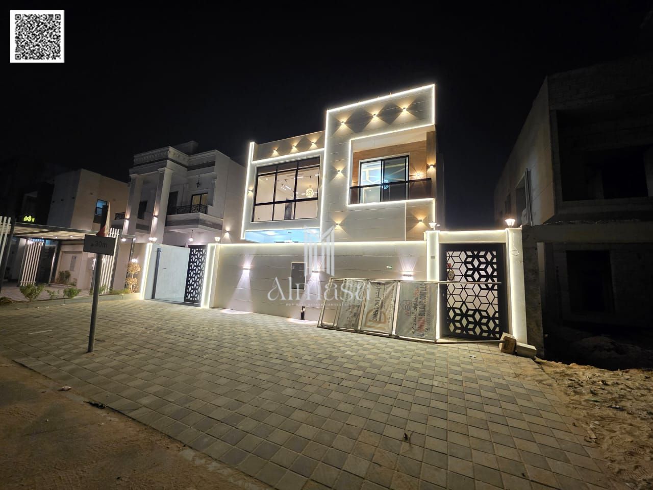 A golden opportunity to own a villa with a private pool, European design, on Sheikh Mohammed Bin Zayed Road - price includes registration fees