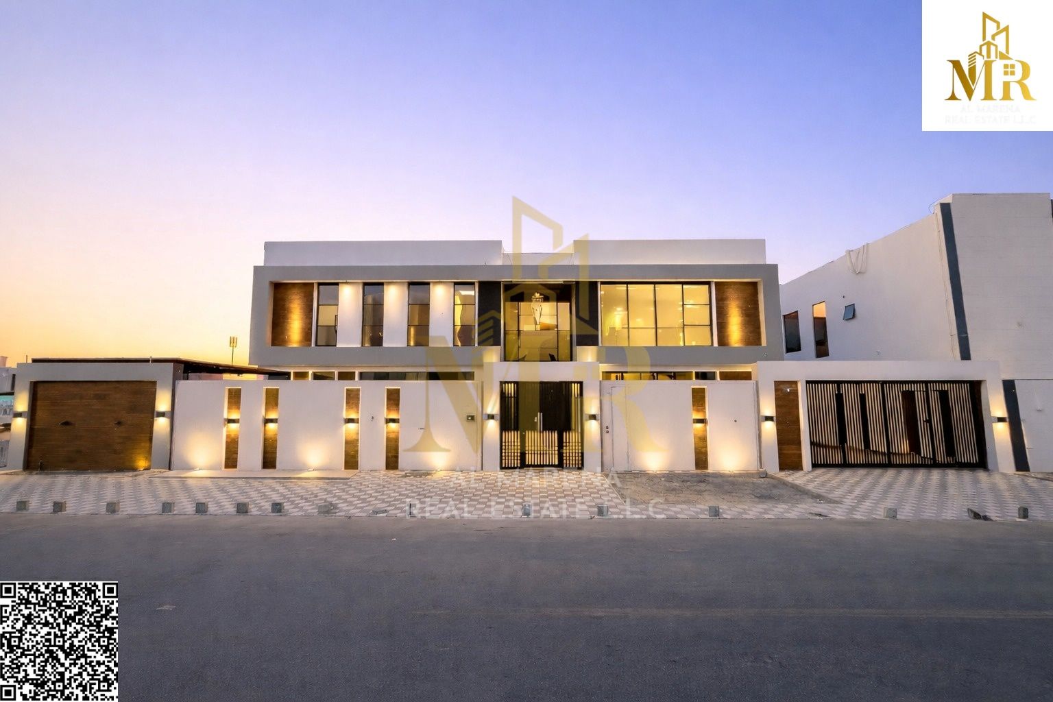 One of Ajman's most luxurious villas for sale, featuring spacious layouts and ultra-luxurious finishes — including air conditioning | Freehold ownersh