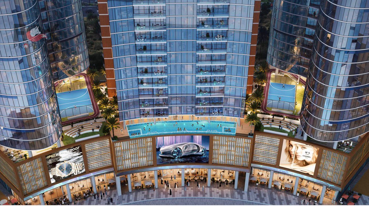 Own a studio with only 93k down in a fully integrated city surrounded by Crystal Lagoons. 100% freehold for all nationalities, with 1% monthly.