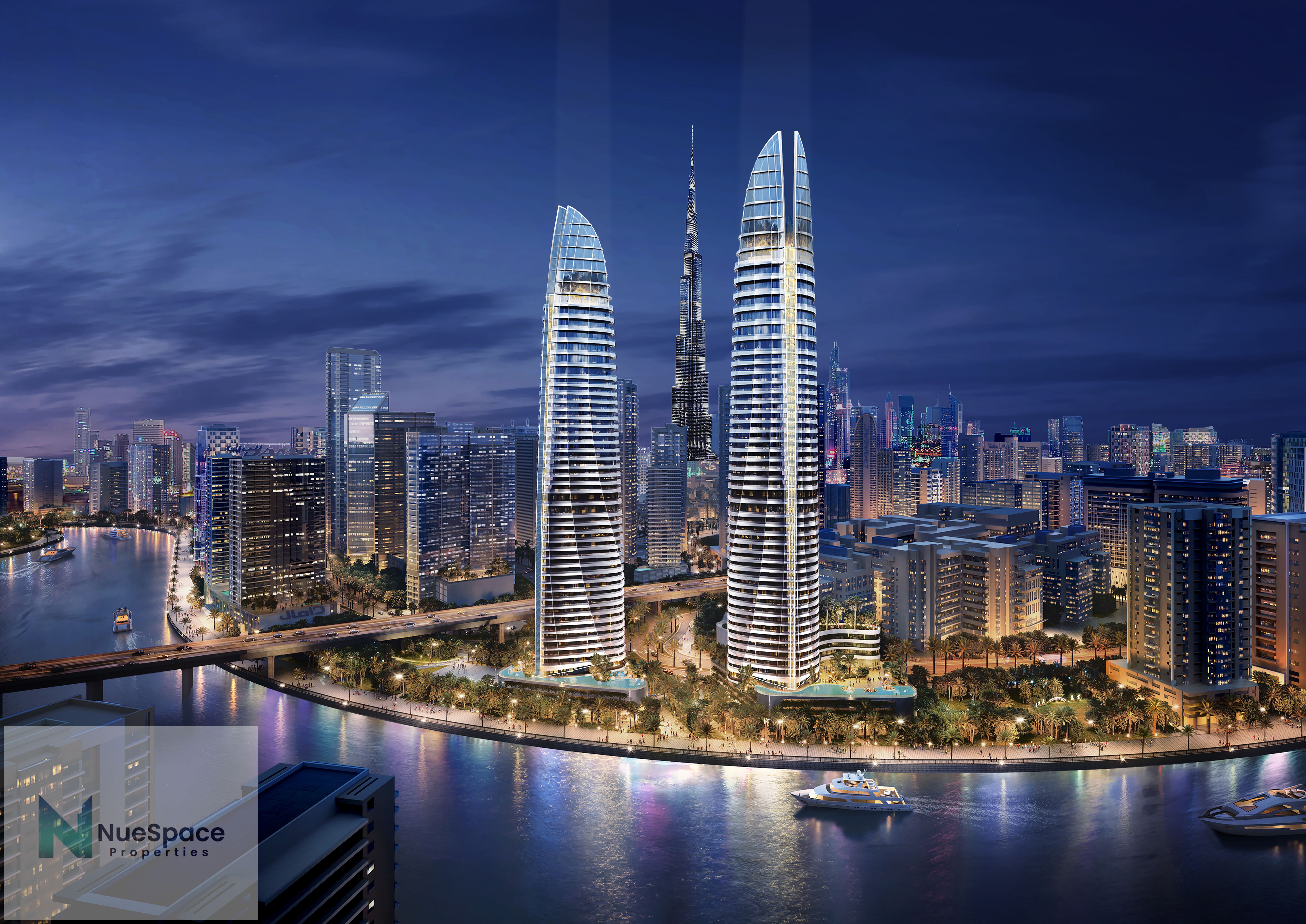 Modern Studio with Stunning Canal Views | Canal Heights by DAMAC