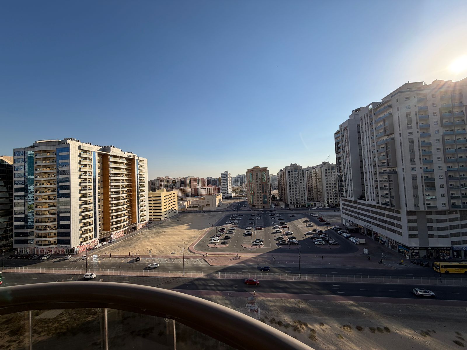 Free parking | Gym & pool | Flexible payment | 2 bedrooms + living room with balcony | Family tower in Al Nahda near Dubai exit | AC & central gas