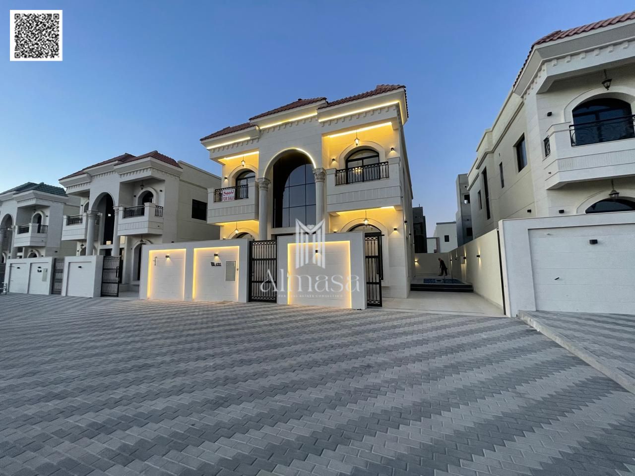 Classic villa with swimming pool for sale in Ajman, freehold ownership for all nationalities