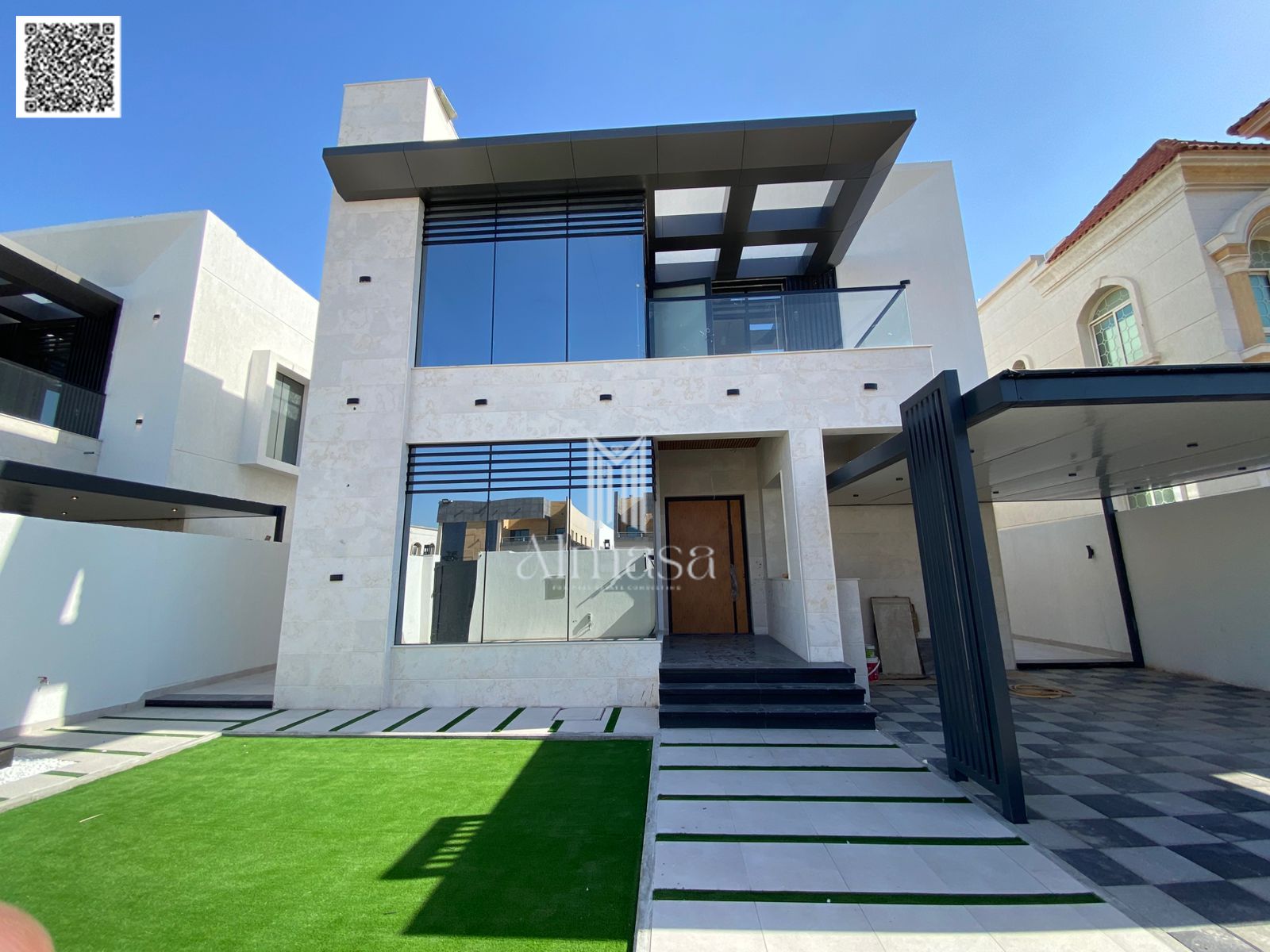 Luxury Villa in Al Mowaihat 2 | 5 Master Bedrooms + Indoor Courtyard with Fountain | 5,000 Sq. ft | AED 3,000,000