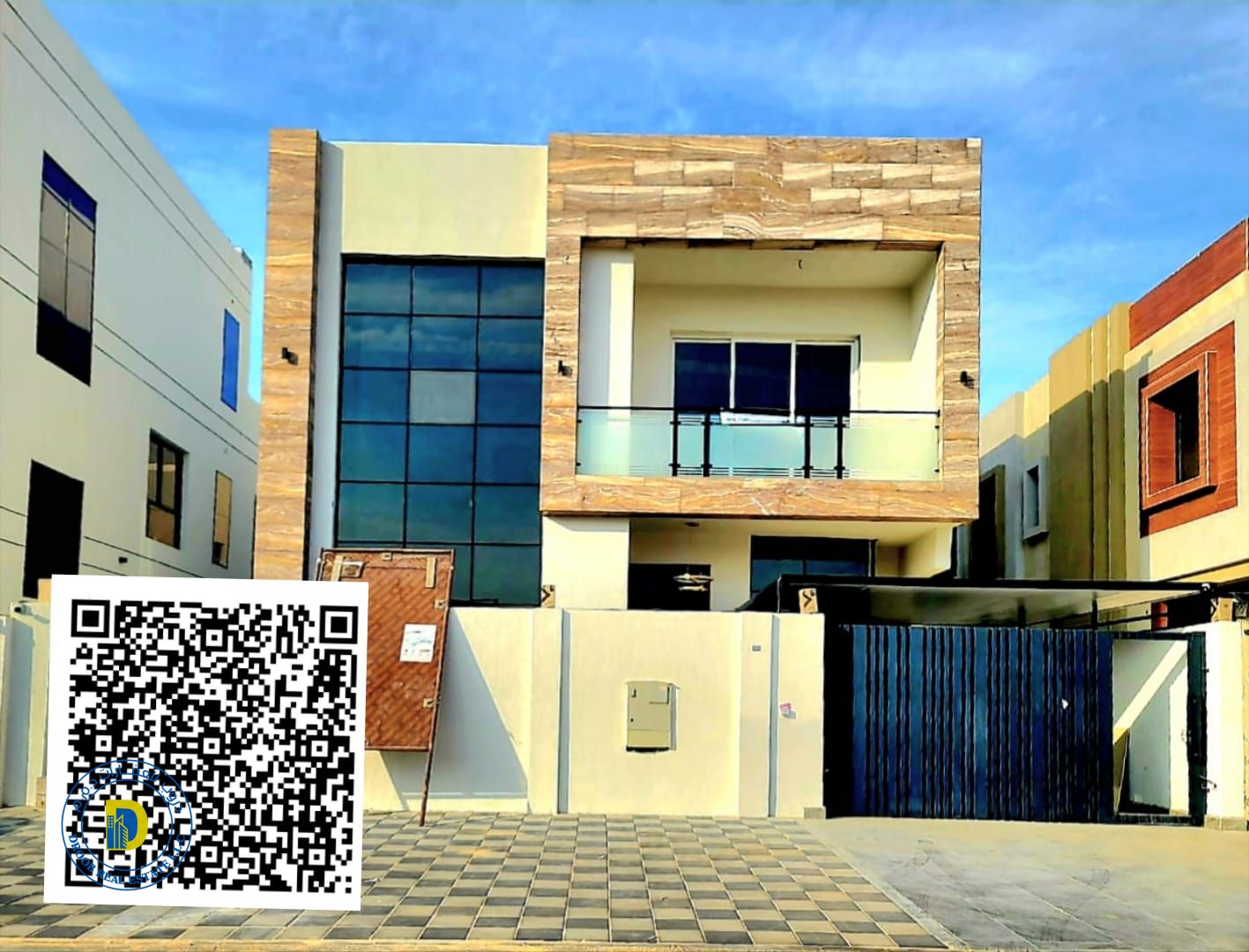 For sale: Excellent villa with 6 bedrooms in Al Yasmin area, living room, majlis, and roof terrace. Attractive price.