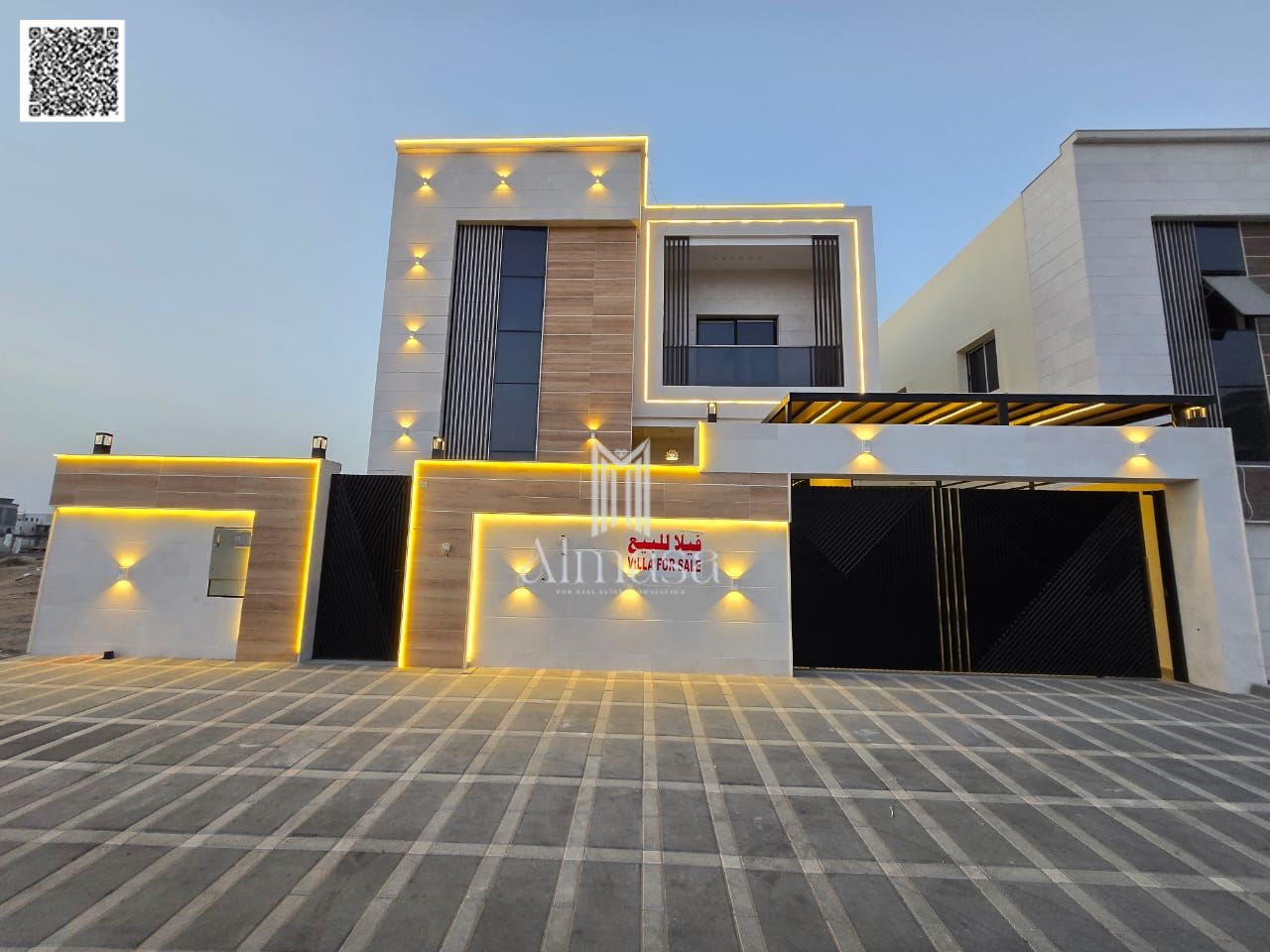 Modern villa on a main street,No service fees, Freehold