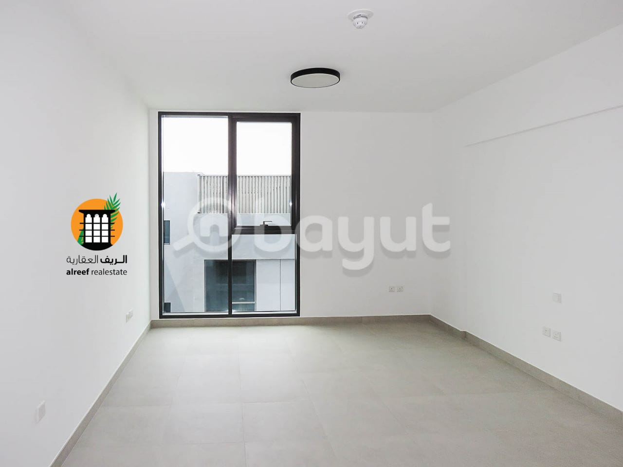 "Studio for Rent Al Jada Area, Areej 1 Building Largest Studio Space Within the Project Prime Location Adjacent to the Recreational Area 3th Floor wi