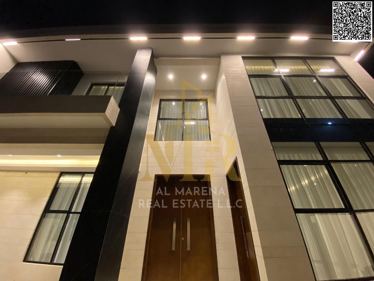 Luxury super deluxe villa for sale in Al Rawda 3 area, Ajman, price includes electricity, water and air conditioning