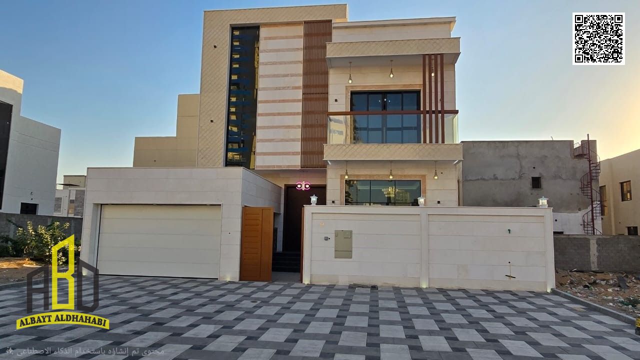 Super Deluxe Villa in Al Amerah – 5 Bedrooms | Including Water, Electricity & AC with Wide Front Setback