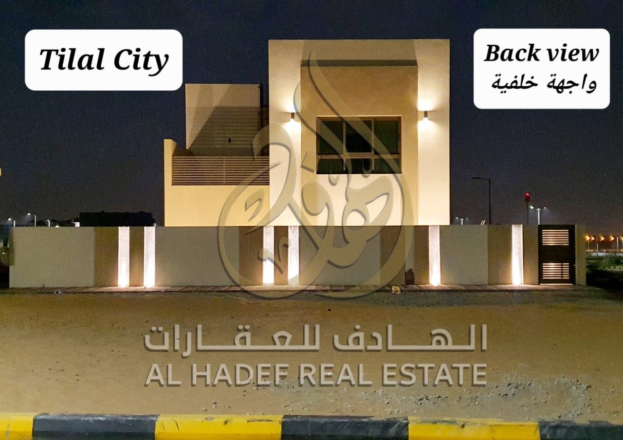 Villa for Rent – Two Floors, First Occupancy in Tilal | Luxurious Design & Spacious Living If you're looking for a home that combines luxury, priva