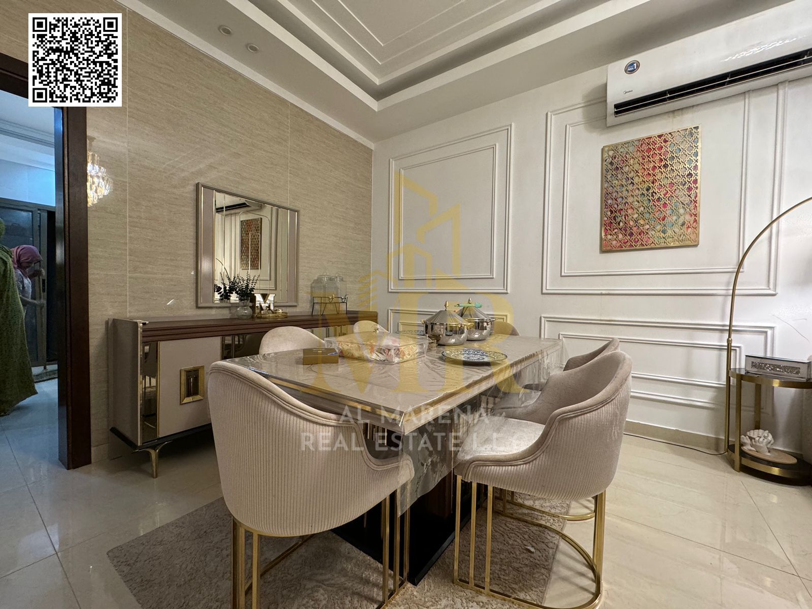 Villa for sale in Yasmeen, elegant modern design, 4 master bedrooms, includes electricity, water & AC. Prime location behind the park, close to all am