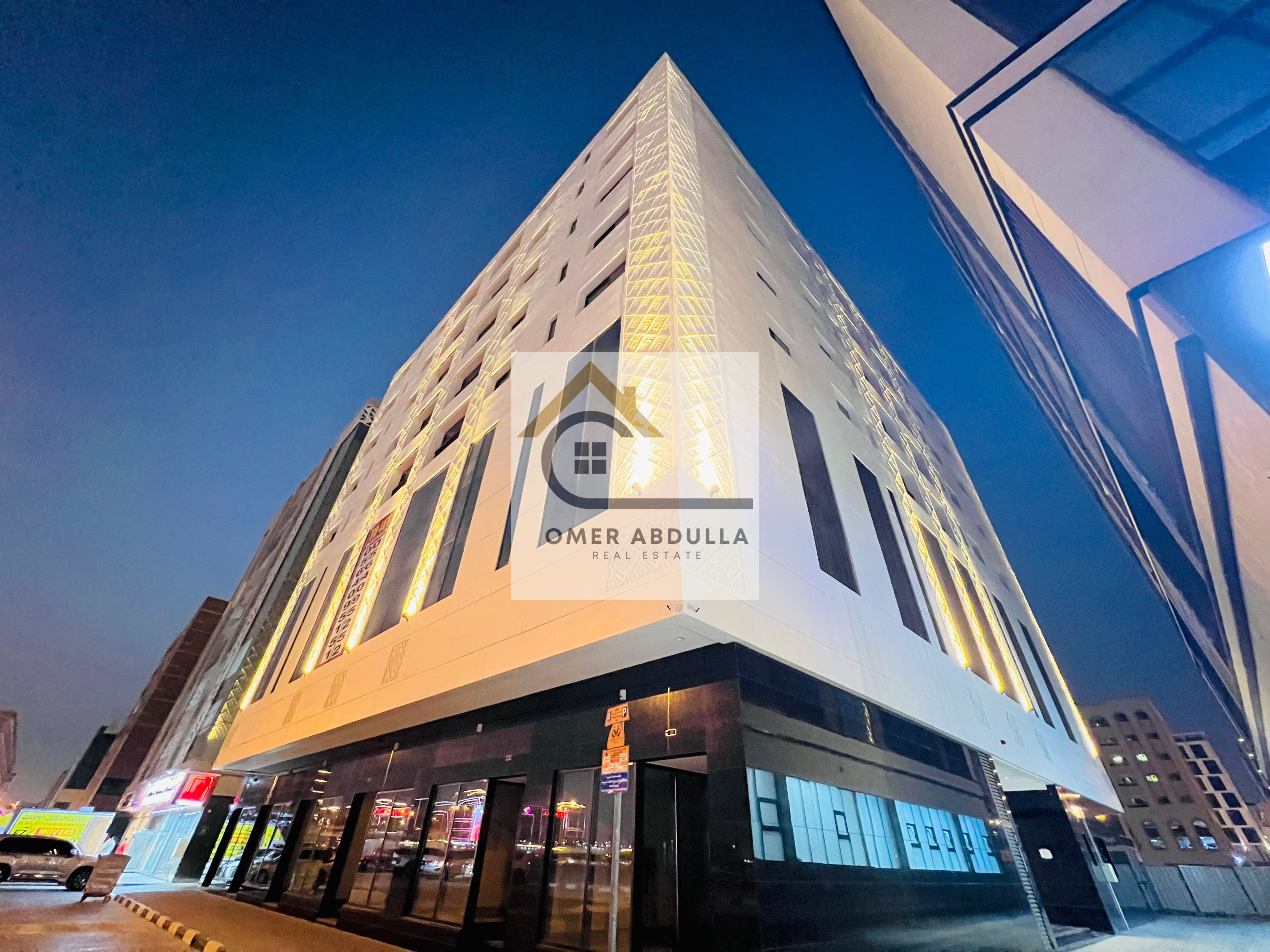1 Month Free | Brand New Building | 1Br-Apartment with 2 Bath | Wardrobe | Balcony | Free parking | Only 48k| Muwailih Commercial Sharjah