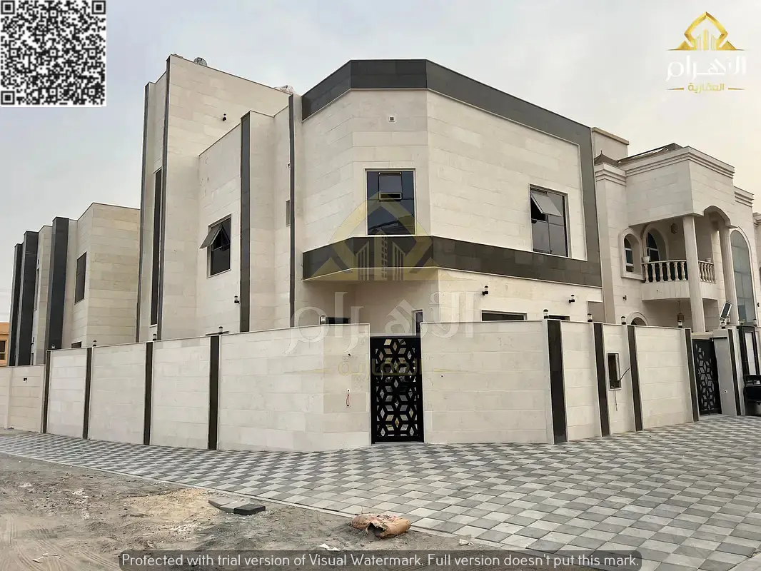 Freehold for life – Luxury three-bedroom master villa with roof in Al Yasmin, 3000 sq ft plot and distinctive design