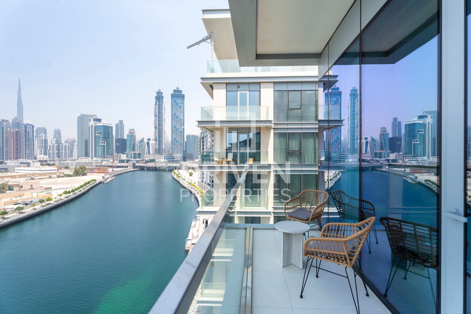 Fully Furnished | Canal View | Burj Khalifa View