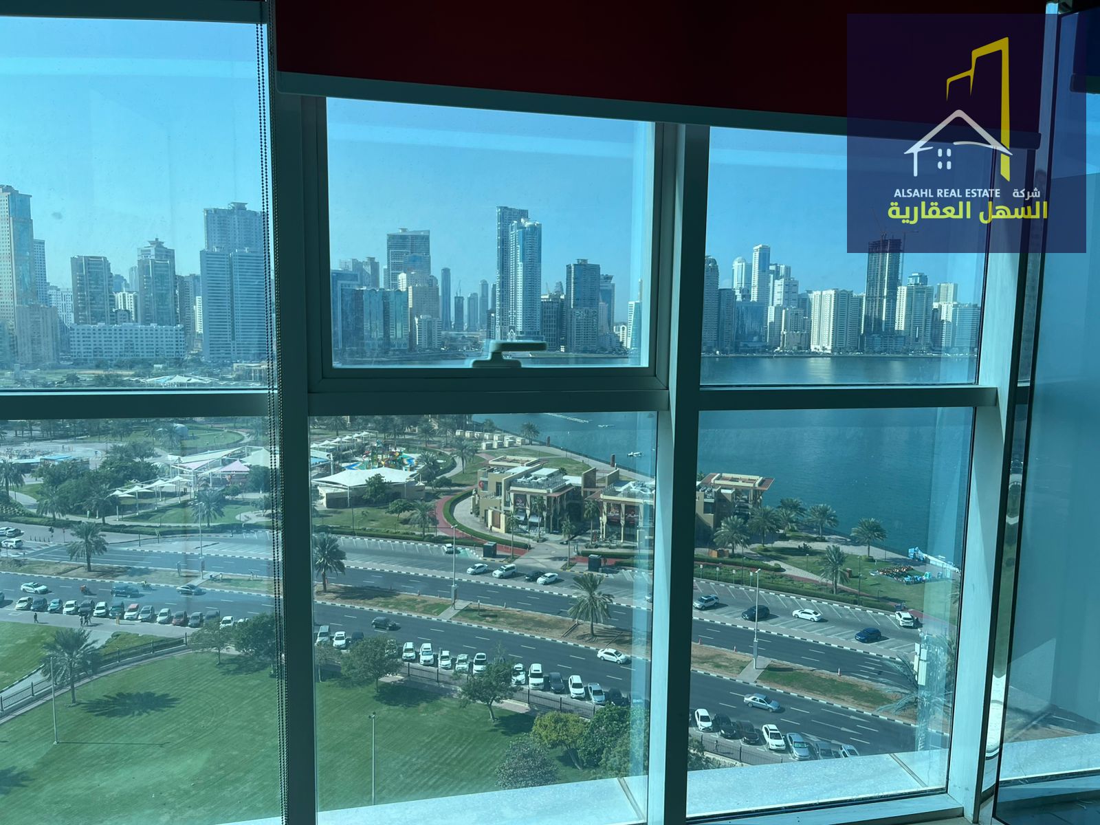 1800 sq ft office with sea view on Al Majaz Waterfront