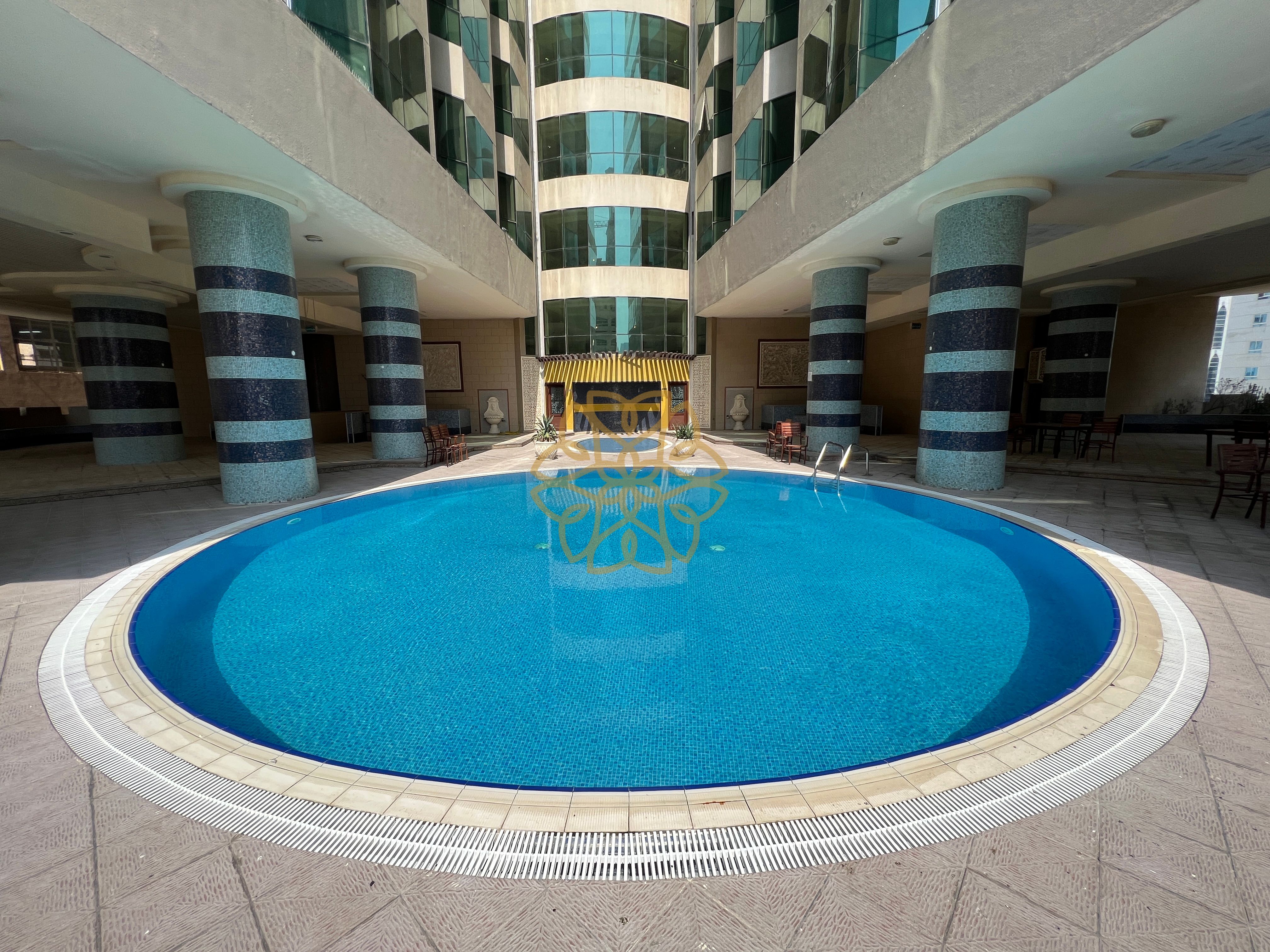 Free Gym,Pool | Luxury 1-BR | Master,Wardrobe | Close Qasba Canal