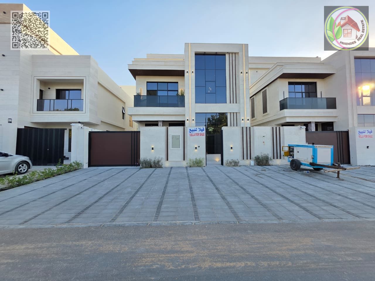 Modern villa design | Registration and ownership fees included | Electricity, water, and central air conditioning included | G+2 | Freehold ownership