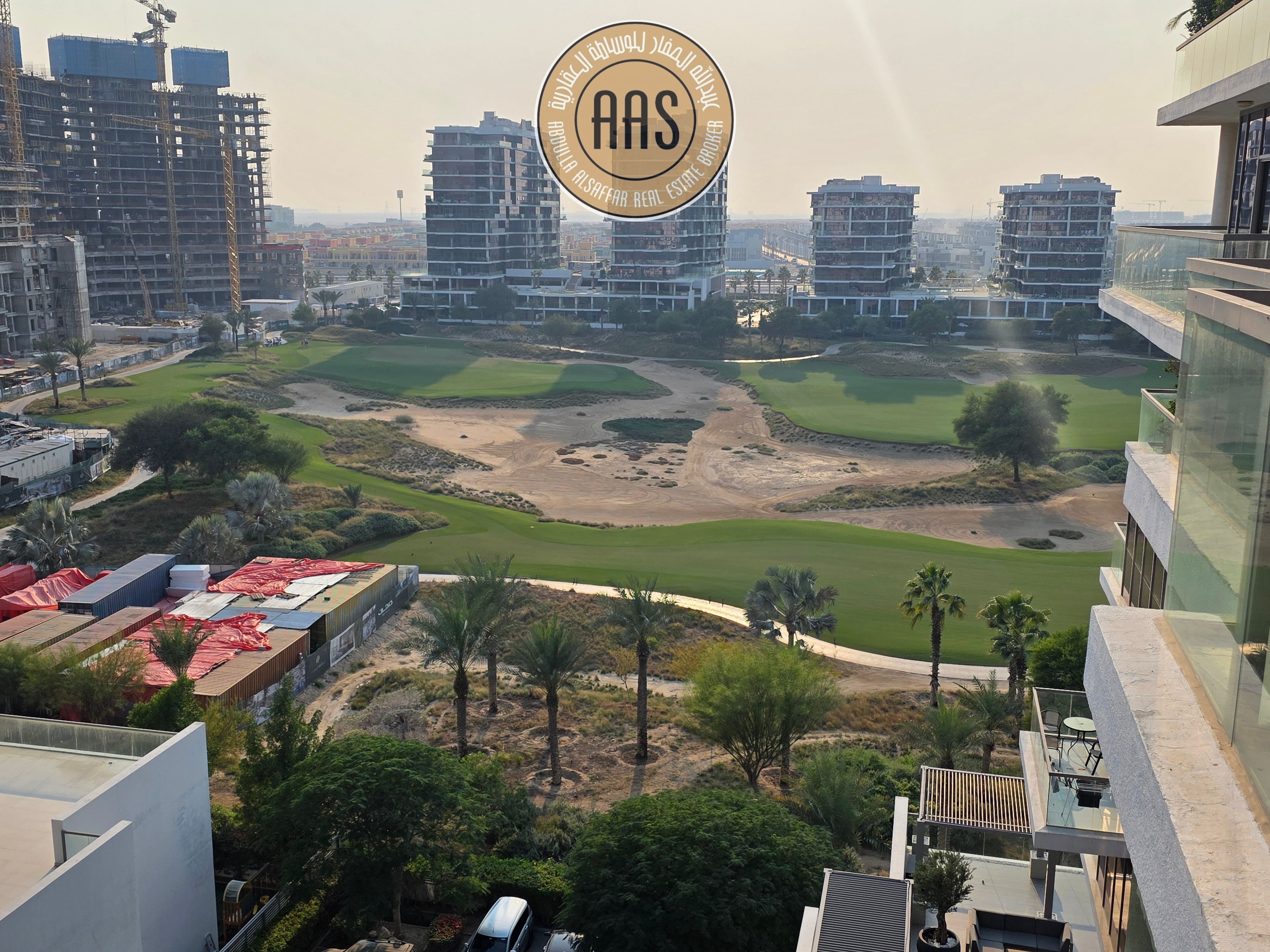 Luxurious 2-BHK+Maid's Room With Golf view