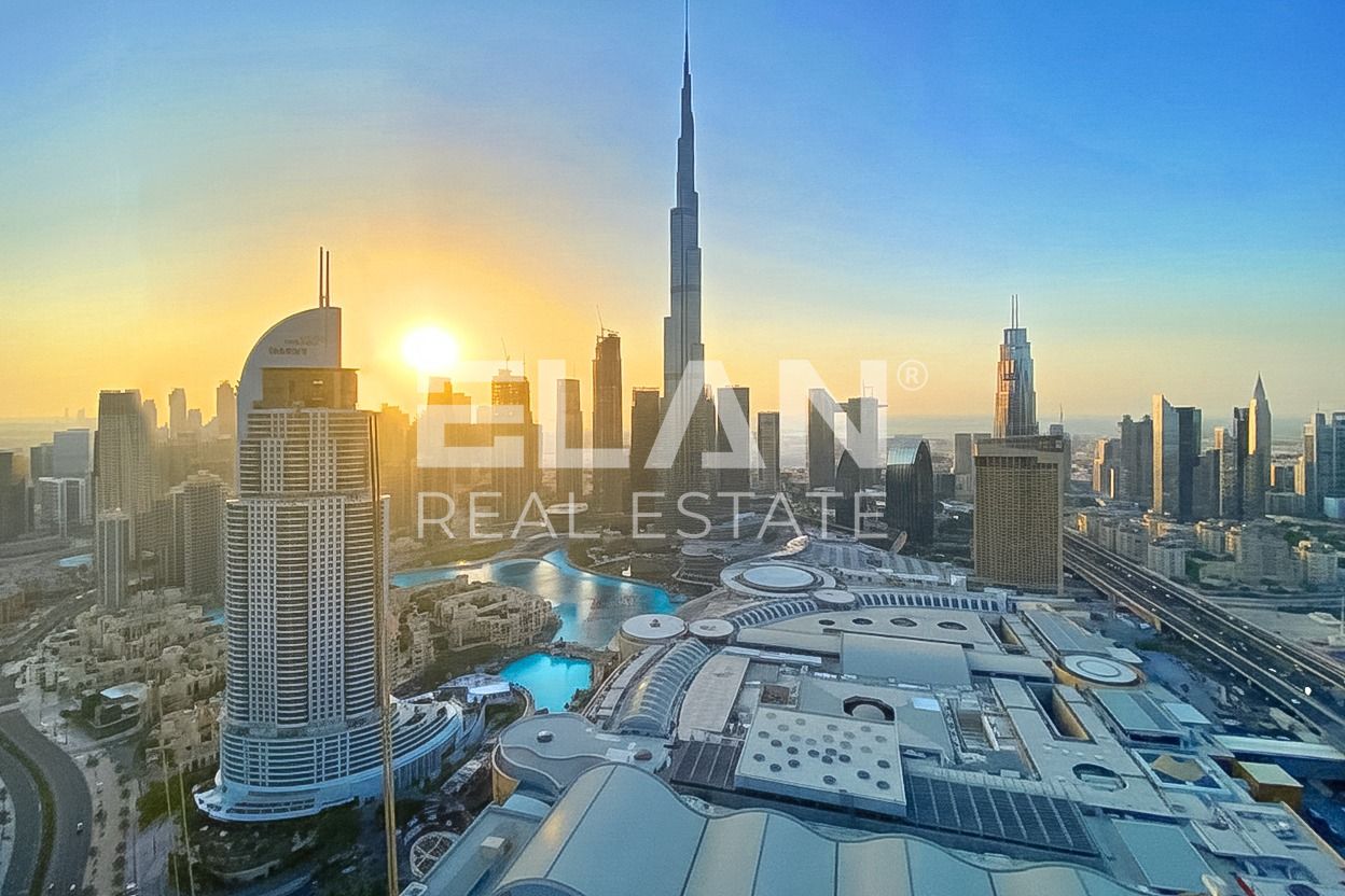 Burj Khalifa and Fountain Views | Ready to Move In