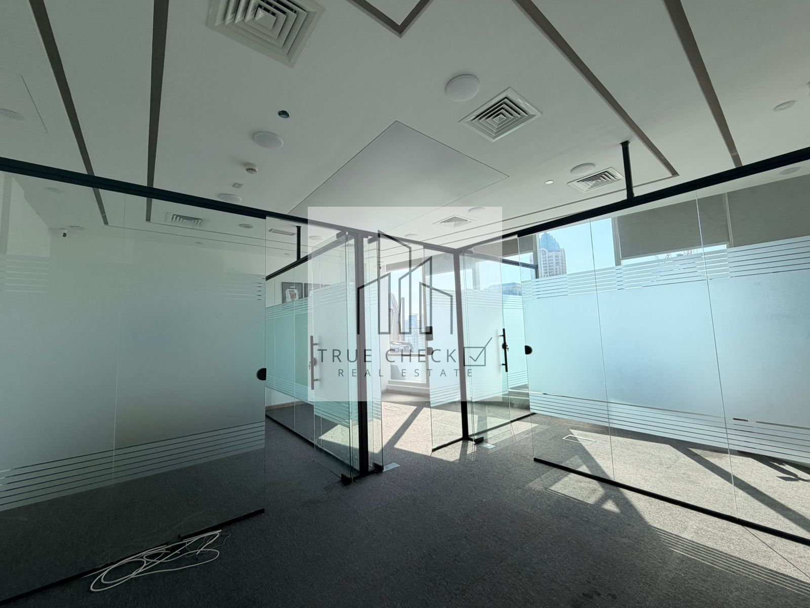 Glass Partitioned | Well Fitted Office | Vacant