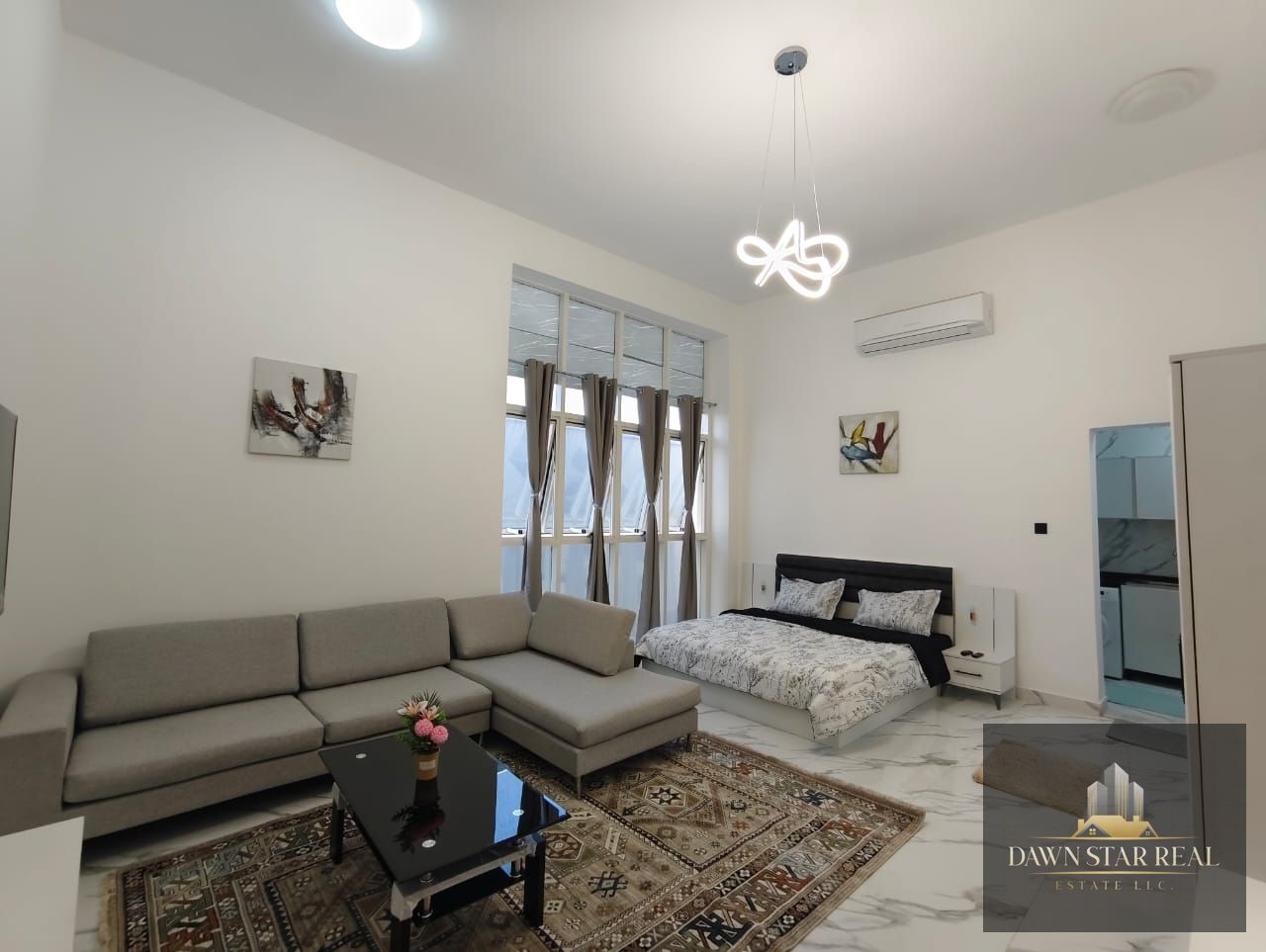 BRAND NEW FULLY FURNISHED STUDIO !! EUROPEAN CONNUNITY !! SEP KITCHEN INKCA 3700 MONTHLY