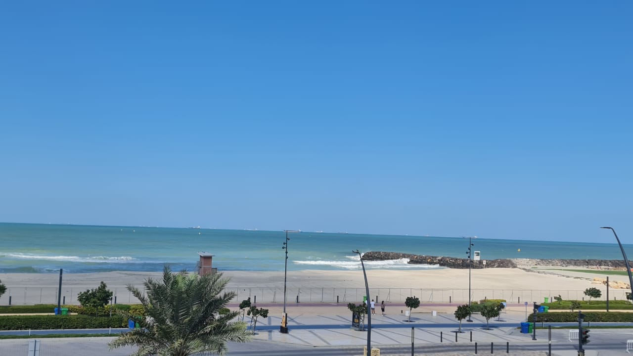 Beachfront Villa for Rent in Al Heerah (Al Fisht) | Direct Sea View | AED 100K | 6 Cheques
