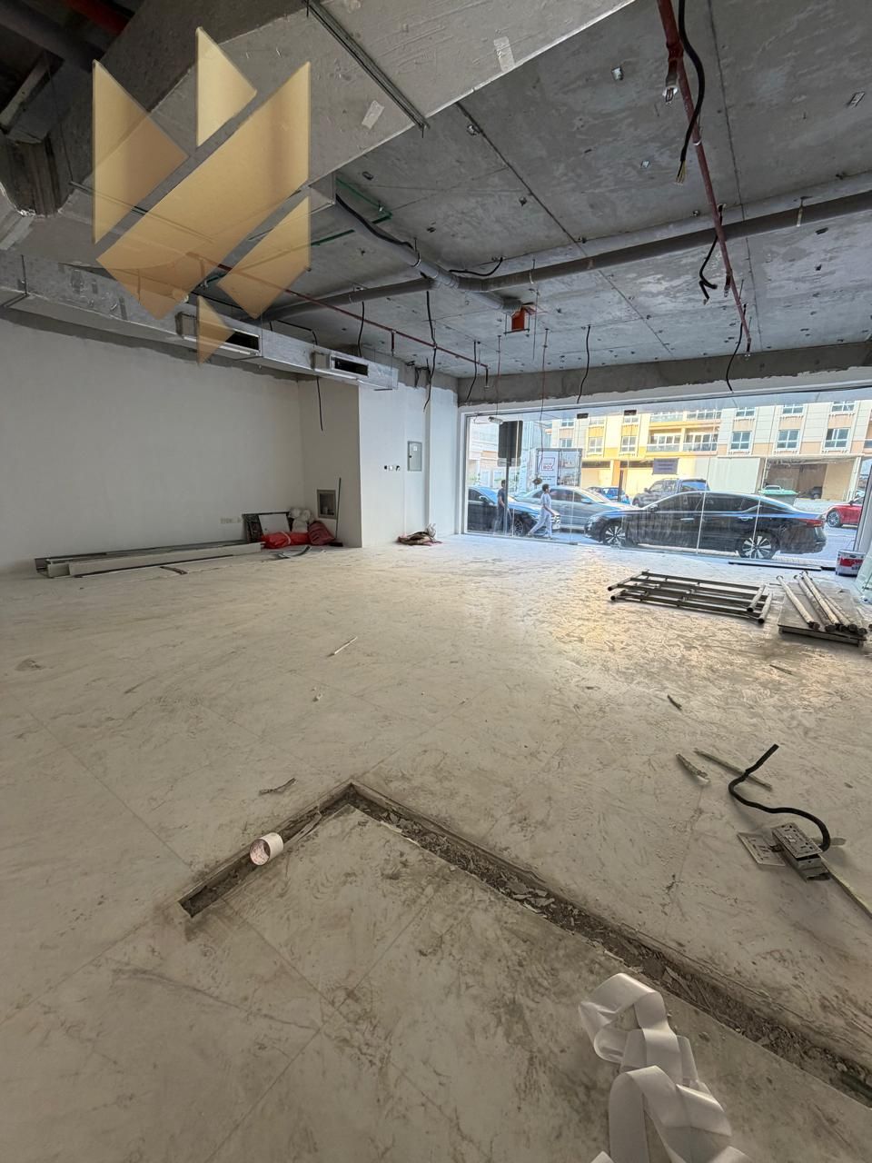 Commercial shop for rent in Muwailih Al Jadida, strategic location
