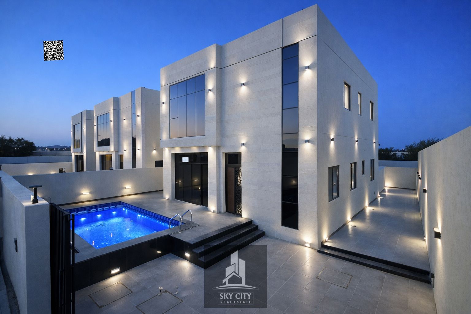 Freehold, new central A/C villa , swimming pool, price include registration fees