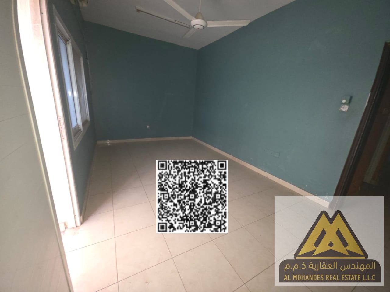For Rent: One-Bedroom Apartment with Balcony – Al Rawda 3