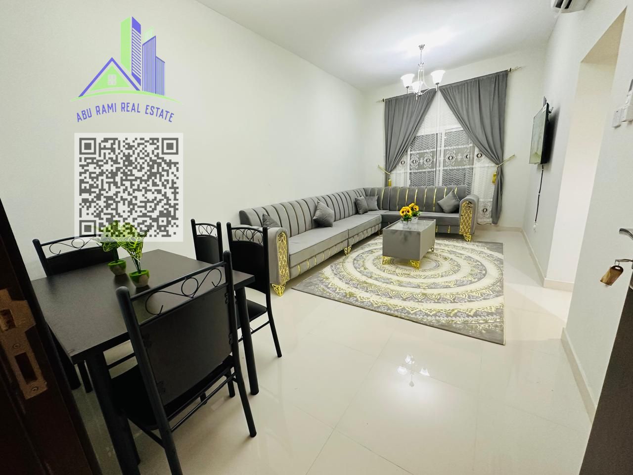 2BHK - monthly rent - all inclusive - furnished - clean furniture