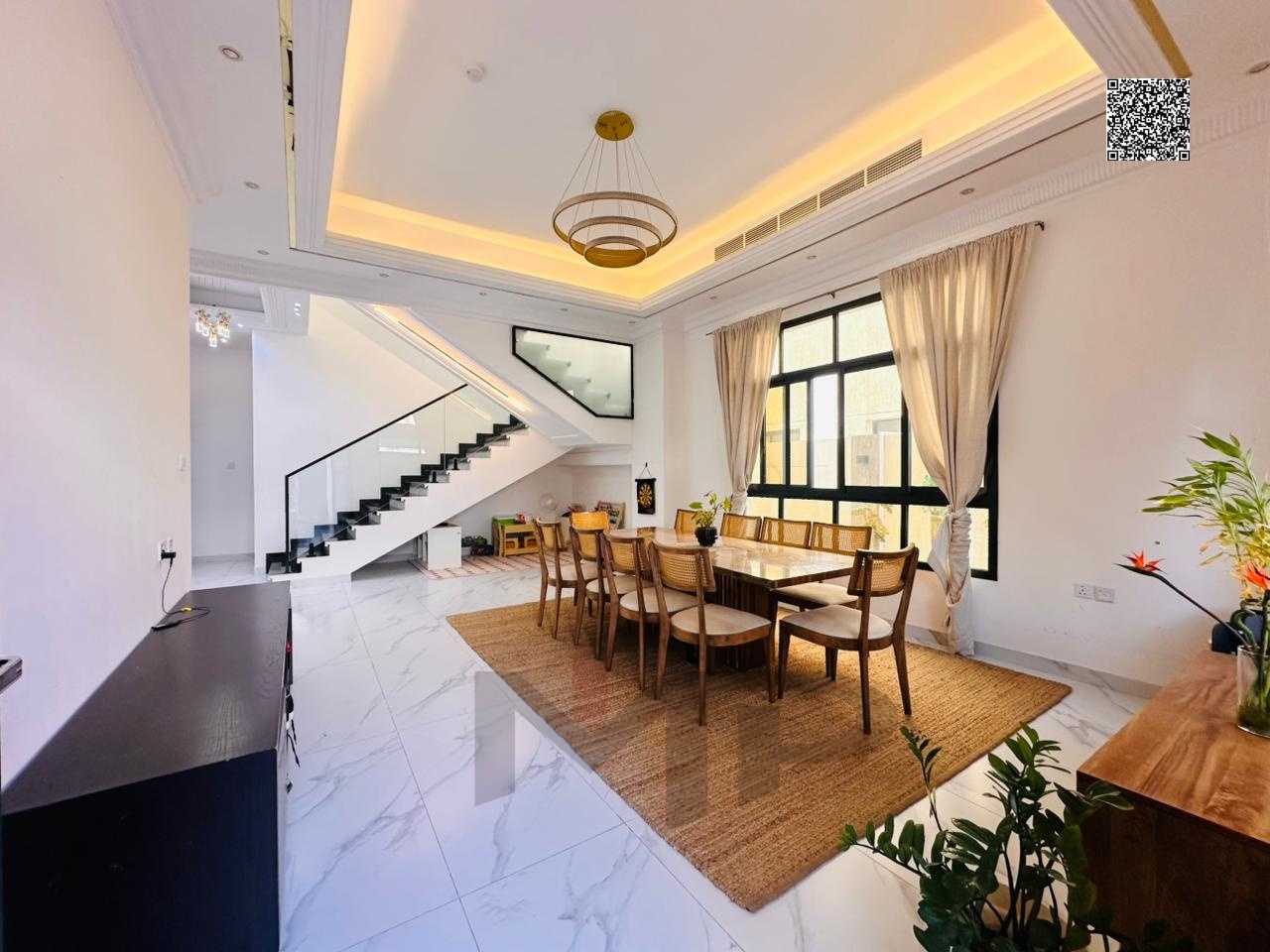 A unique opportunity to own a fully furnished villa in Al Yasmin behind the garden.