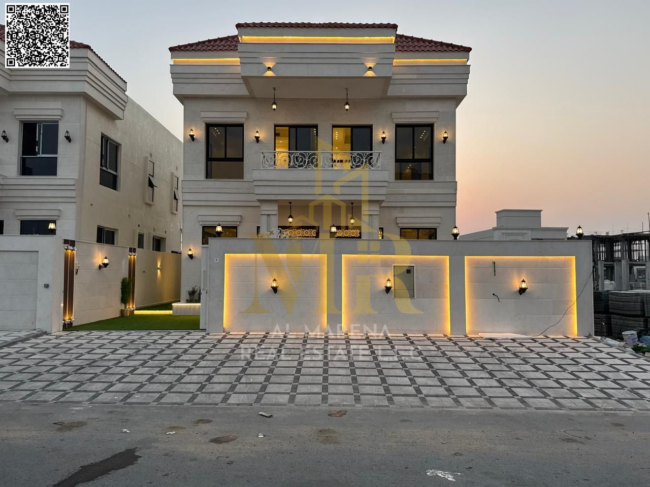 Your chance to own a villa in Al Amrah, ready to move in and close to amenities, with elegant designs.