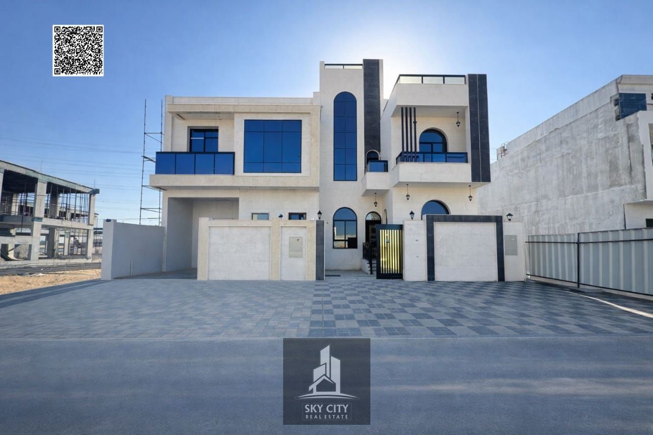 For sale opposite Al Rahmaniya, Sharjah, near Emirates Bypass Road, including registration and ownership fees.