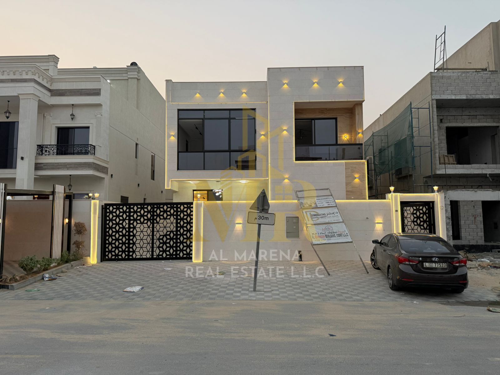 A golden opportunity to own a villa with a private pool, European design, and custom finishing – a prime location opposite Sheikh Mohammed Bin Zayed R
