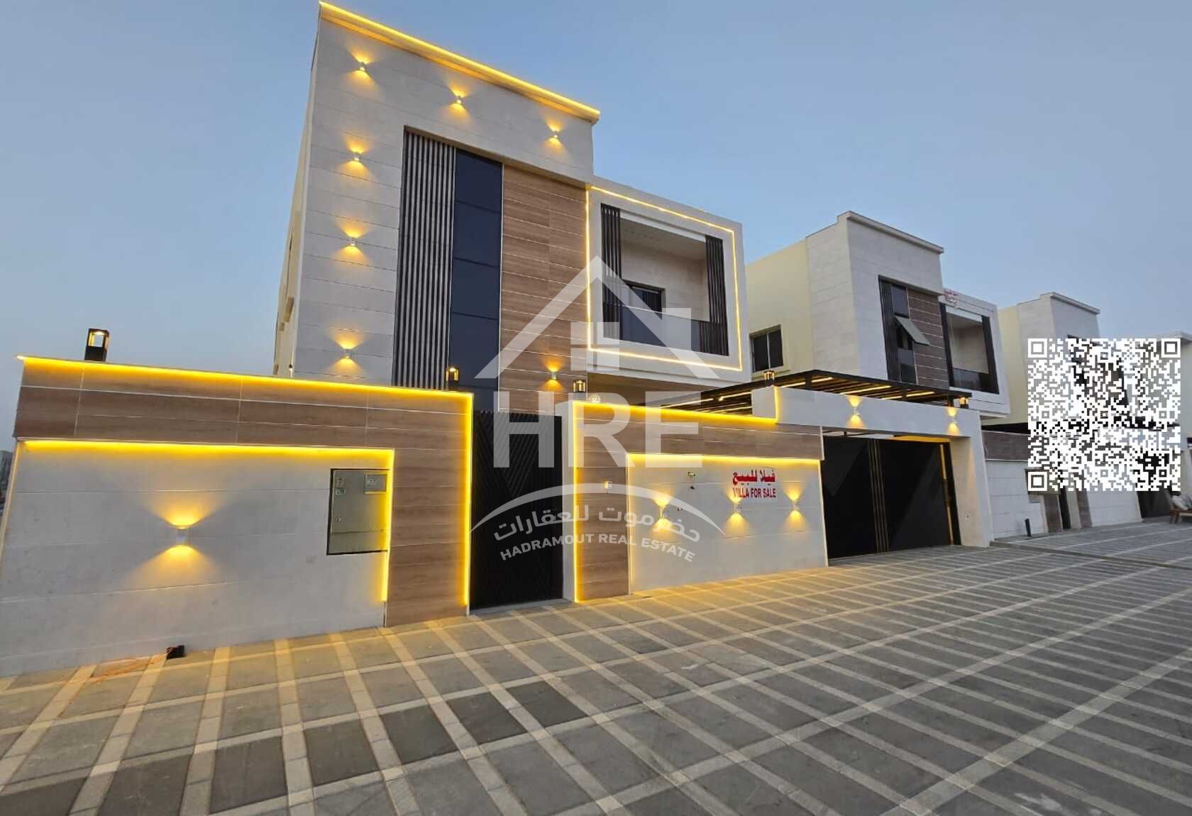 Luxury villa for sale in Al Bahia Hills, Ajman