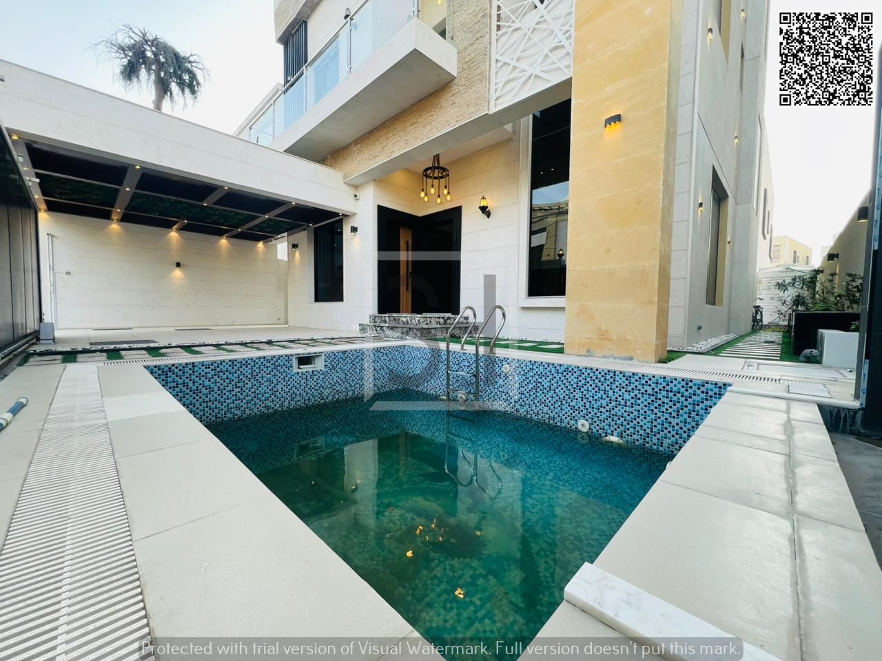 Villa for sale, including electricity, water, and air conditioning.