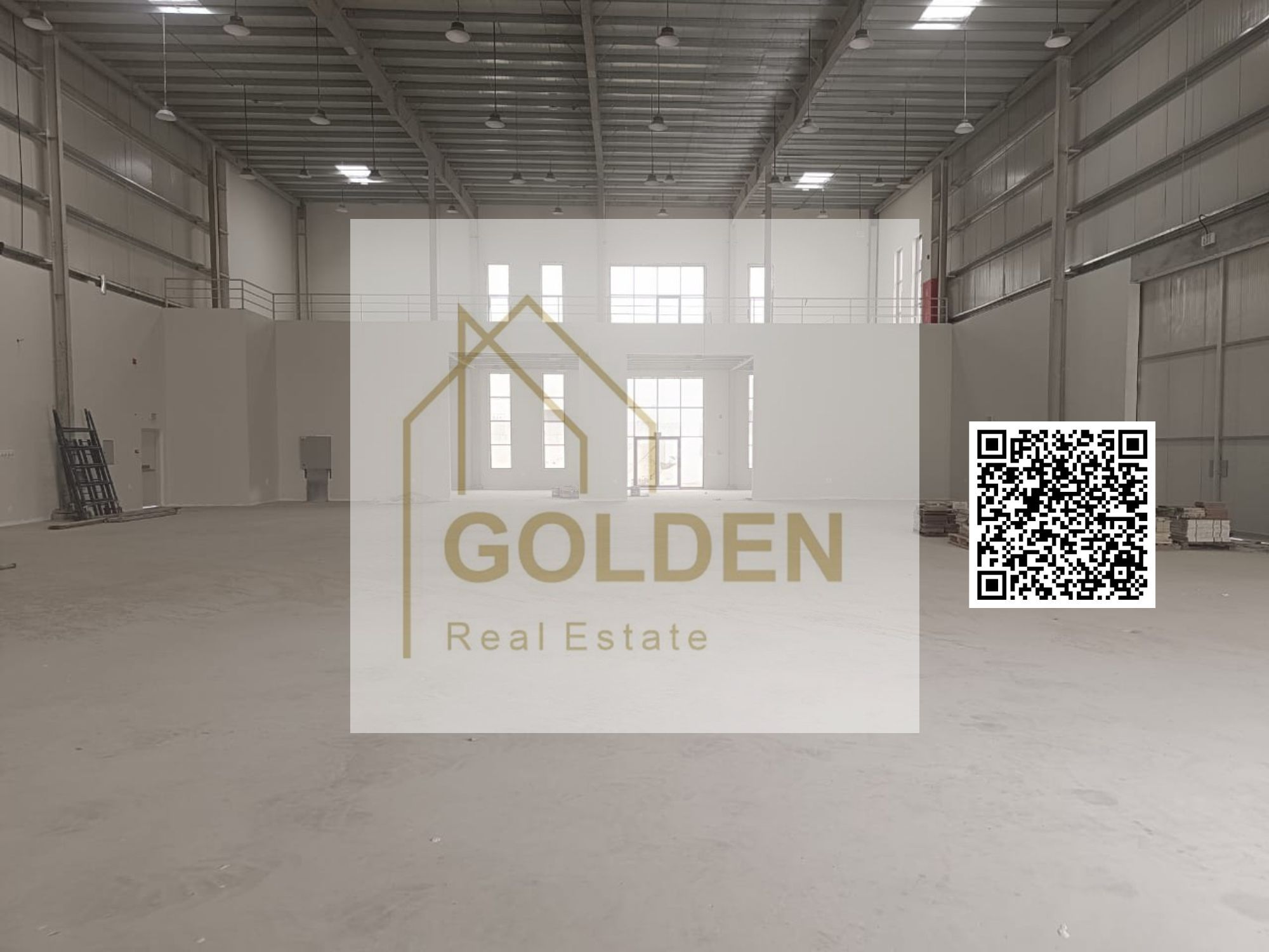 For sale: two warehouses powered by 130 kW, positioned directly on the main road. Each warehouse offers 10,000 sq ft, set on a 27,000 sq ft land plot.