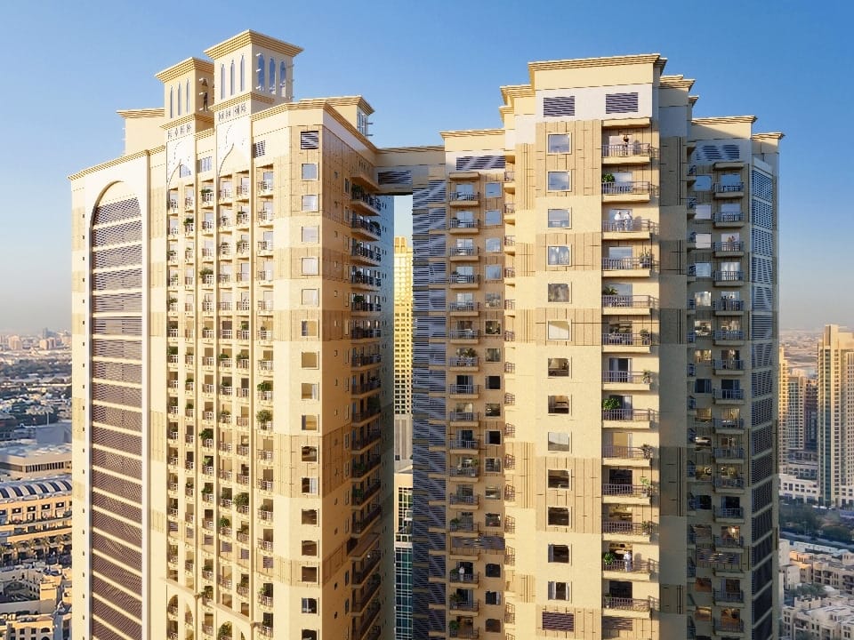 With a down payment of 45,000, own a one-bedroom apartment (room and hall) in Icon Ajman – Barajeel Project