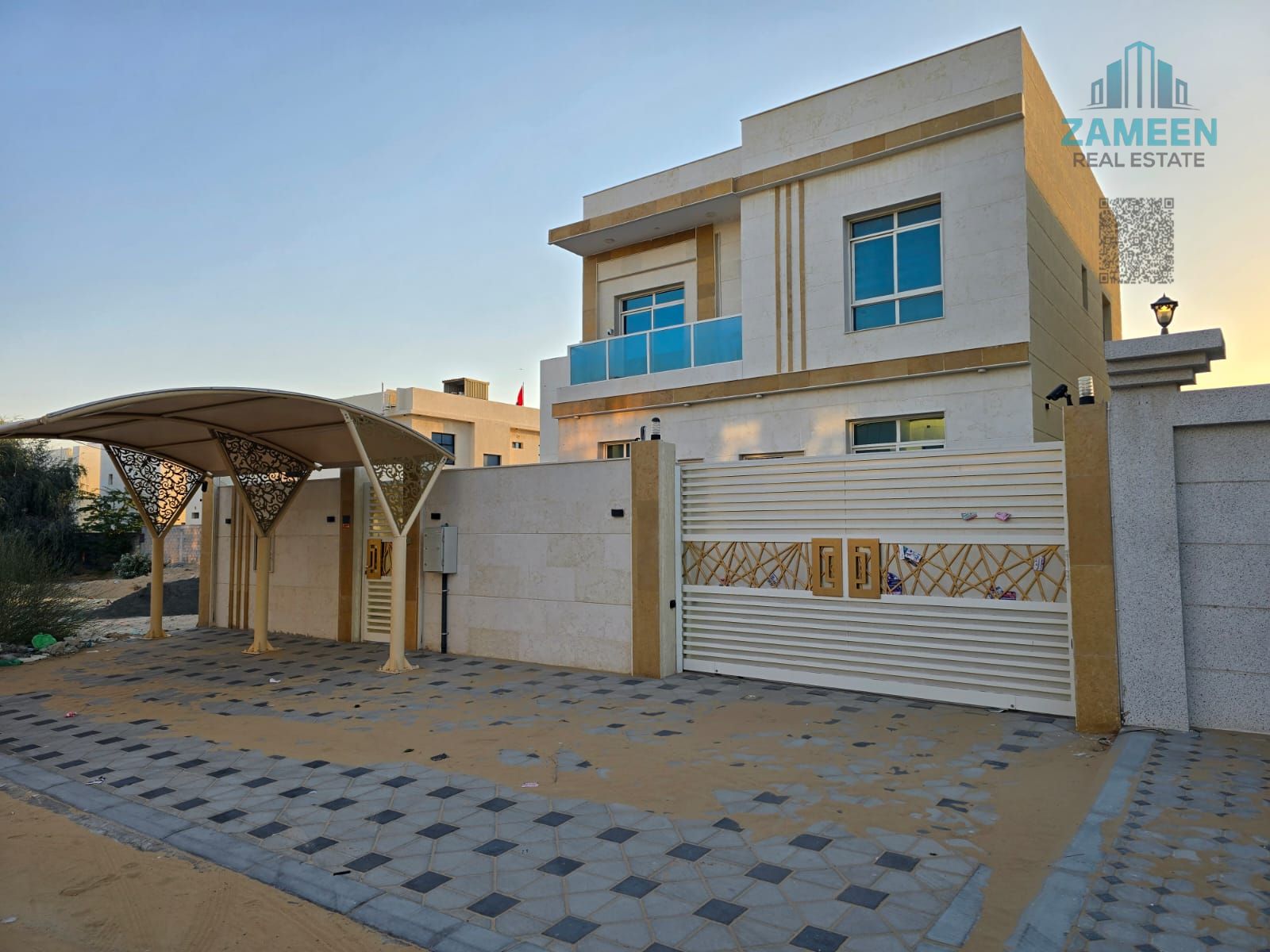 Modern Luxury Villa in Al Zahia – Elegant Design, Premium Finishes- Negotiable Price Electricity, Water and AC Included