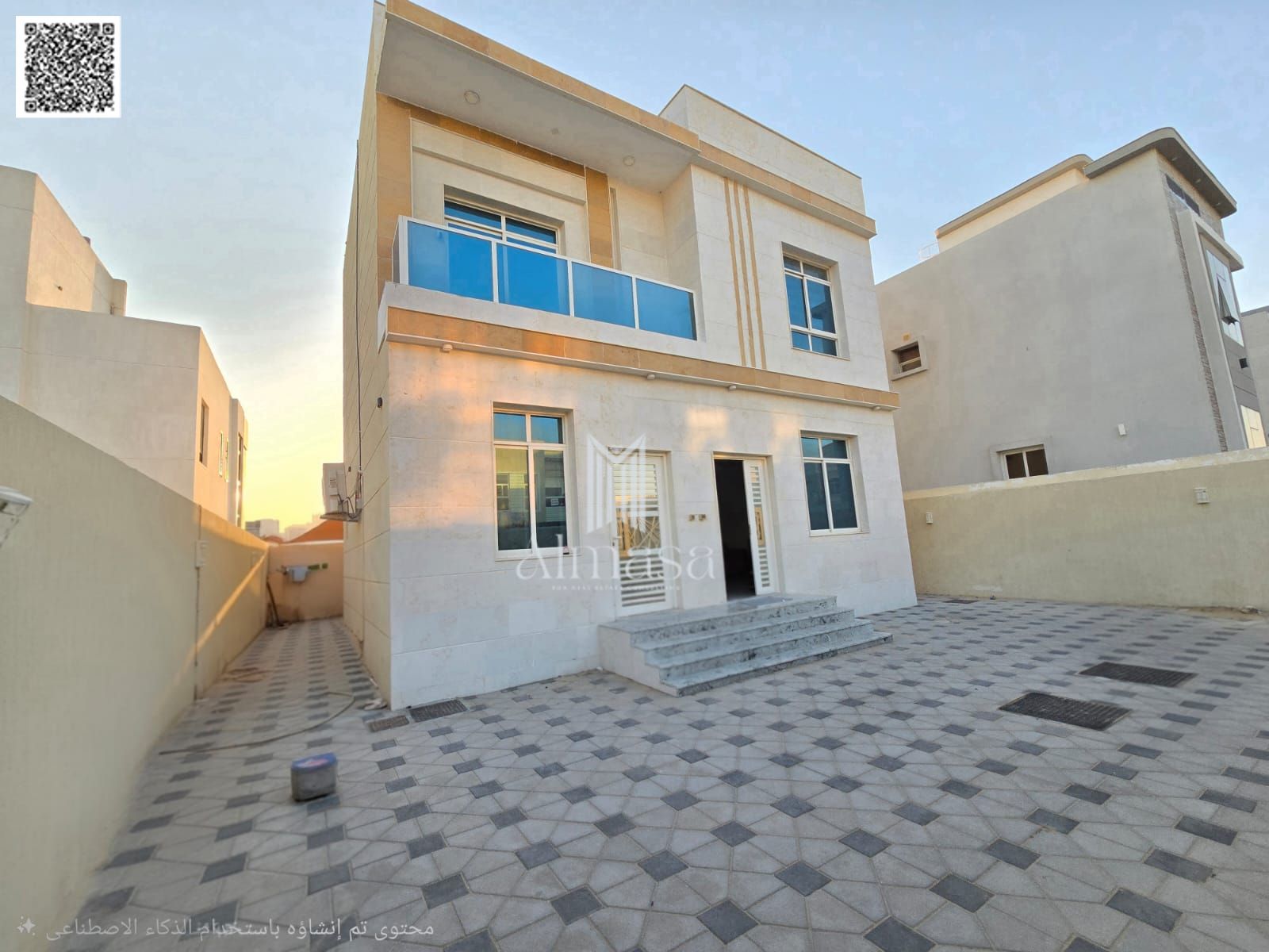 Villa for Sale in Al Zahia – 3 Master Bedrooms with Living Room, Majlis, Large Yard, Utilities & AC Included