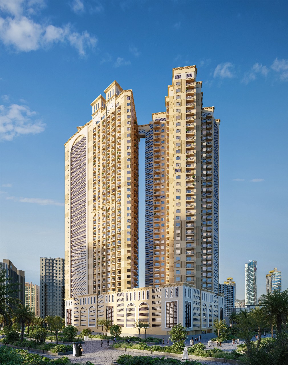 Cheapest one-bedroom apartment in the new Burjeel project