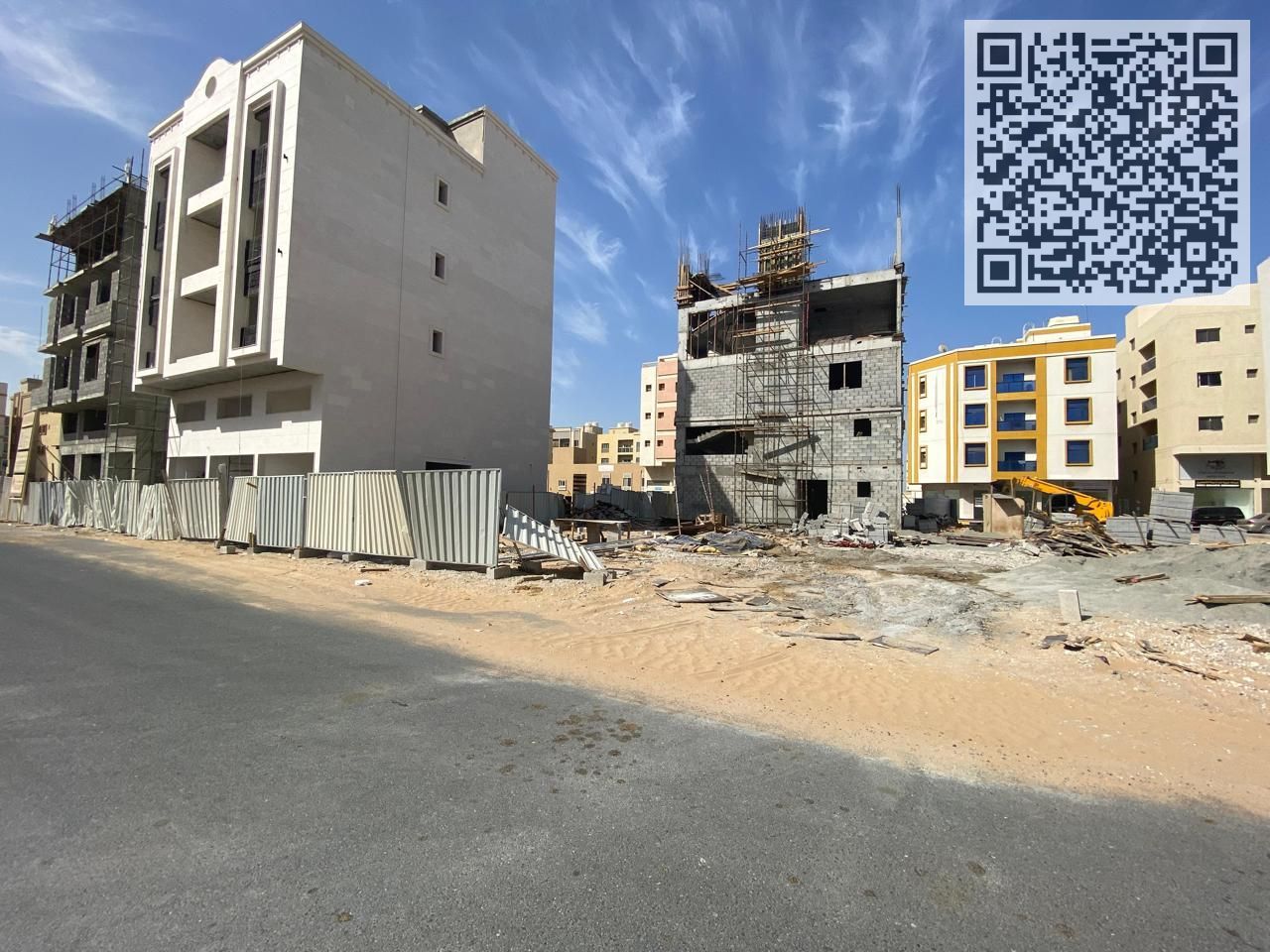 G+8 Approved Commercial Land for sale in Jurf Industrial Ajman