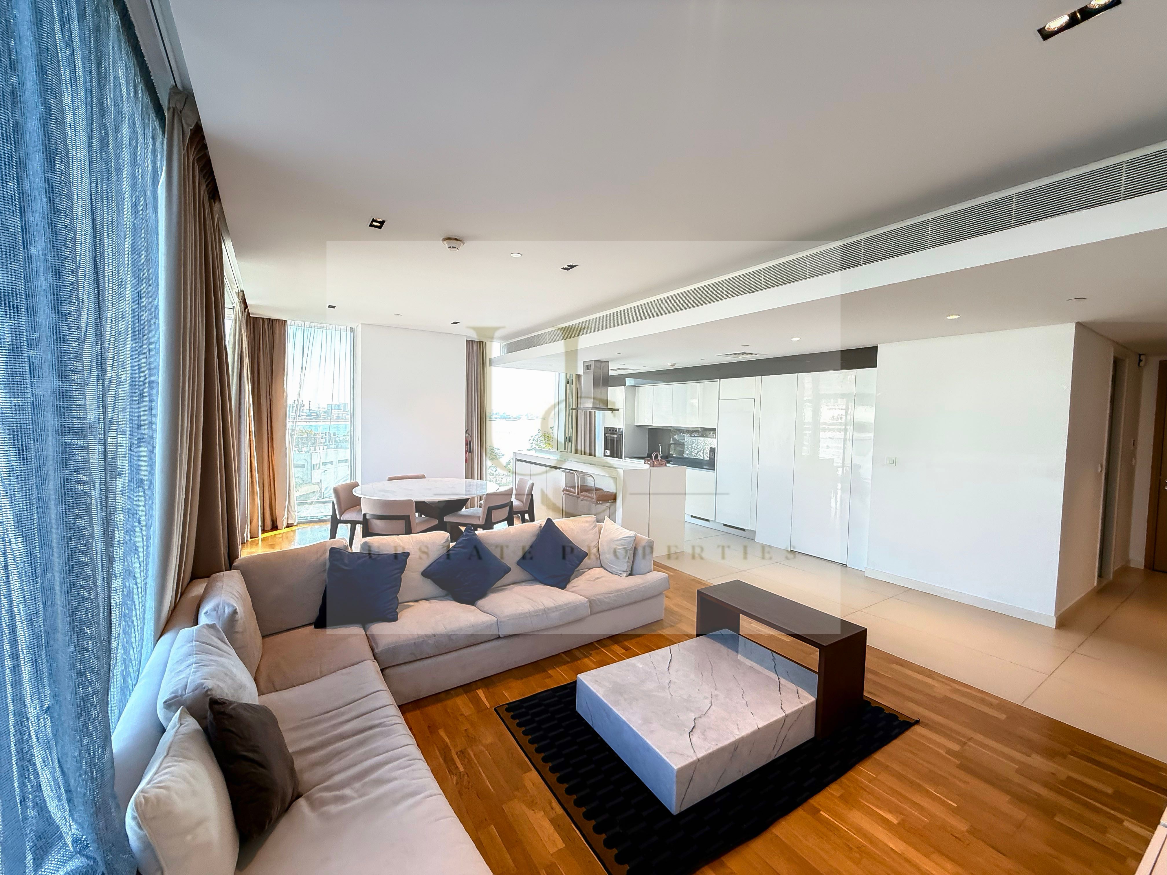 Iconic Waterfront Living | Sea View | Luxurious 3-Bedroom plus Maid