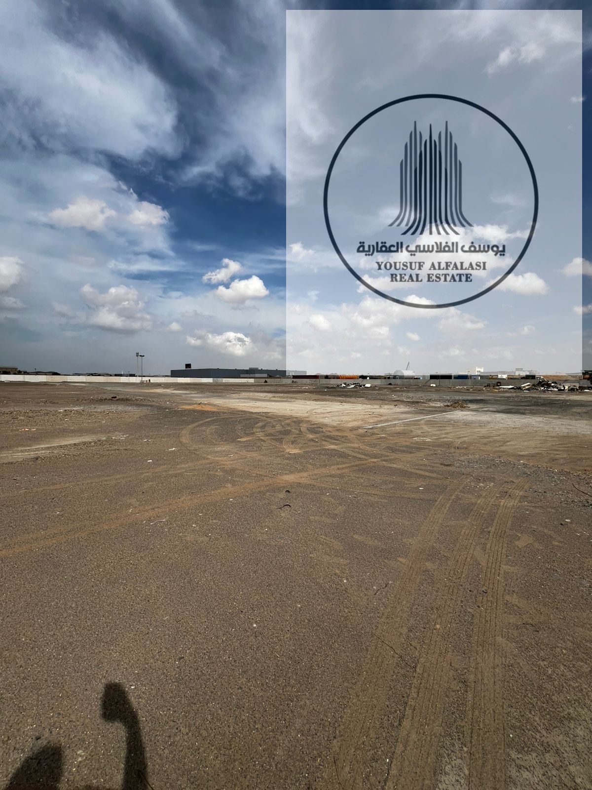 Industrial land for rent in Umm Al Quwain area 50,000 sq ft