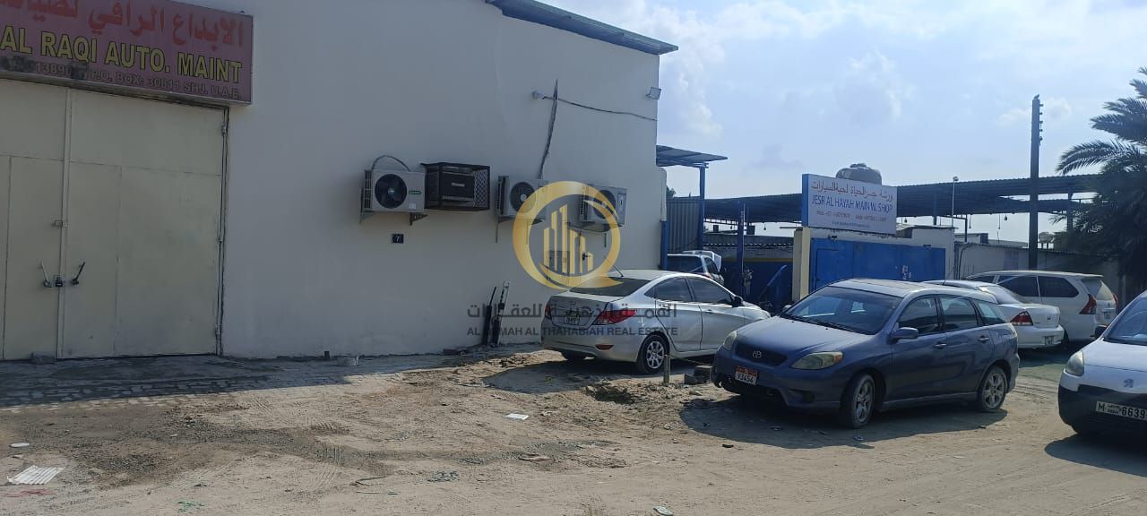 Warehouses for sale in Industrial Area 2, consisting of two sheds, owned by citizens and Gulf nationals